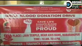 Mega Blood Donations Camp, Nabarangpur