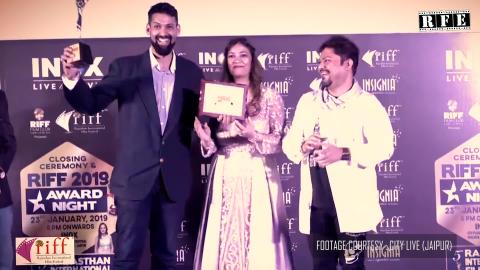 RIFF 2019 Award Ceremony -  Admitted - Winner Best Documentary Film (Special Jury Mention) - Critics Choice  | RFE