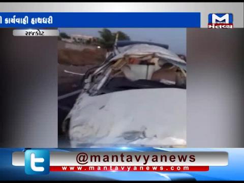 5 killed, 2 injured in Rajkot-Bhavnagar highway accident