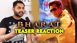 BHARAT TEASER Reaction By Salman Khans Die-Hard Fan Anil Shah