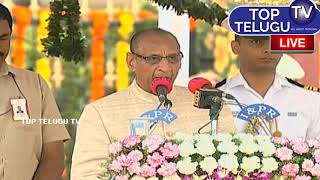 Governor ESL Narasimhan Speech At Telangana Republic Day Celebrations Parade Ground Hyderabad