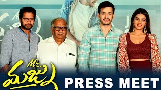 Mr Majnu Movie Pre Release Press Meet | Akhil Akkineni | Nidhhi Agerwal