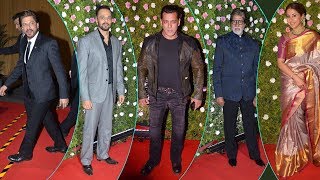 Shah Rukh, Salman, Amitabh many Bollywood celebs attend Amit Thackeray’s wedding reception