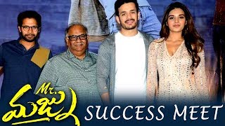Mr Majnu Movie Success Meet - Akhil Akkineni | Nidhhi Agerwal