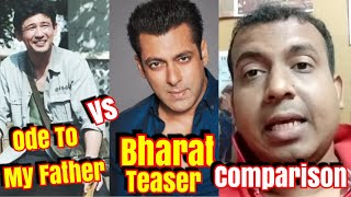 #BHARAT Teaser Vs Ode To My Father Trailer Comparison