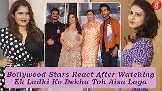 Bollywood Stars REACTS After Watching Ek Ladki Ko Dekha Toh Aisa Laga