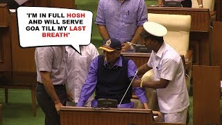 'Fully in hosh'-  CM Manohar Parrikar responds to Cong's 'josh' taunt