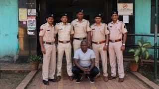 Kenyan National Held With Rs.2.5Lakh Worth of Drugs At Canacona
