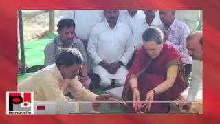 Sonia Gandhi in Raebareli