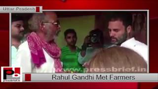 During Door to Door campaign Congress Vice President Rahul Gandhi