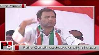 Rahul Gandhi addresses Public Rally in Banda, (Uttar Pradesh) 20-02-2017
