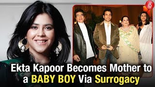 Ekta Kapoor Becomes Mother to a Baby Boy Via Surrogacy