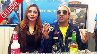 Arshi Khan And Akash Dadlani Launches Cafe - Creme Je T’aime