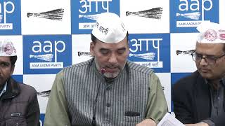 AAP Delhi Convenor Gopal Rai Introduces Shramik Vikas Sangh