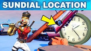 DANCE ON TOP OF A SUNDAIL (Oversized Clock Face)  – WEEK 9 CHALLENGES FORTNITE SEASON 7 GUIDE