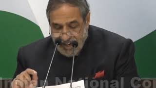 Highlights- AICC Press Briefing by Anand Sharma on the NSSO Report