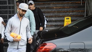 Shahid Kapoor Spotted For Post Gym Session At I Think Fitness Juhu