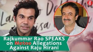 Rajkummar Rao SPEAKS on Metoo Allegations Against Raju Hirani
