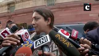 Paramilitary forces had to be deployed for safety of CBI  officers- Smriti Irani