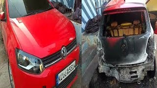 Jealous People Burnt A Volkswagen Car At Shahalibanda Old City | @ SACHN EWS |