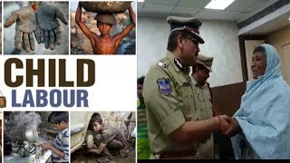 325 Childrens Rescued From Child Labour By Hyderabad City Police | @ SACH NEWS |