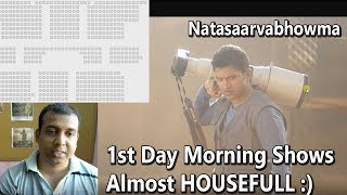 Natasaarvabhowma 1st Day Morning Shows Advance Booking Almost Housefull In  Bookmyshow