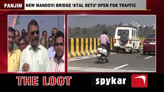 NEW MANDOVI BRIDGE 'ATAL SETU' OPEN FOR TRAFFIC