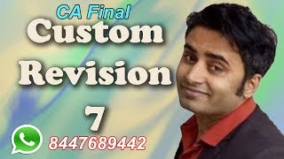 CA Final Custom Revision Nov 2018 Part 7