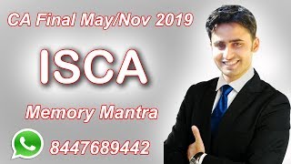 CA Final ISCA Memory Mantra Ch.2 By Abhinav Jha