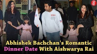 Abhishek Bachchan Goes For A Romantic Dinner Date With Aishwarya Rai