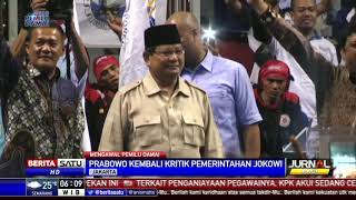 Hadiri HUT FSPMI, Prabowo Kembali Kritik Pemerintah