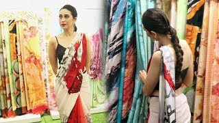 Satya Paul SPICE BLOOM Saree Collections Launch | Karisma Kapoor