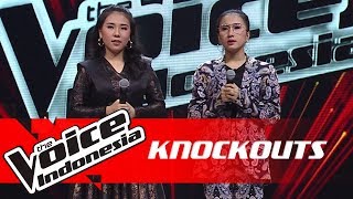 Erlin vs Ayu | Knockouts | The Voice Indonesia GTV 2018