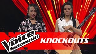 Moza vs Jasmine | Knockouts | The Voice Indonesia GTV 2018