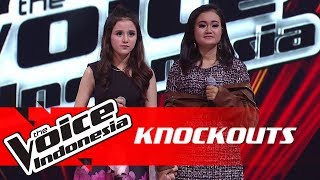 Virza vs Anis | Knockouts | The Voice Indonesia GTV 2018