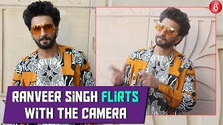 Ranveer Singh Flirts With The Camera During Gully Boy Promotions