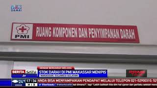 Pasien DBD Meningkat, Stok Darah di PMI Kota Makassar Menipis
