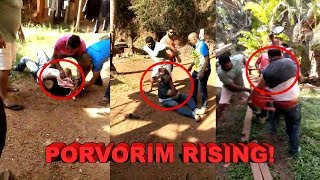 Porvorim Rising Or Falling? Total Collapse Of Law & Order, Viral Video Shows Man Beaten Mercilessly