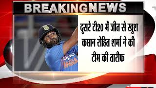 Rohit Sharma becomes highest run scorer in T20I cricket, goes past 100 sixes