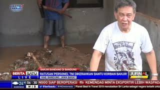 Ratusan Personel TNI Bantu Korban Banjir Bandang di Bandung