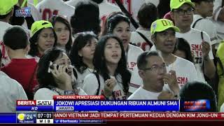 Ribuan Alumni SMA se-Jakarta Dukung Jokowi-Ma'ruf