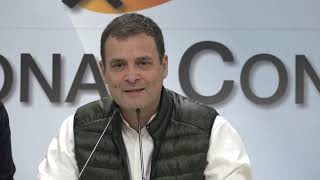 Congress President Rahul Gandhi exposes the lies in the Rafale Scam deal