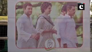 Posters of Rahul Gandhi, Priyanka & Robert Vadra put up outside ED office in Jaipur