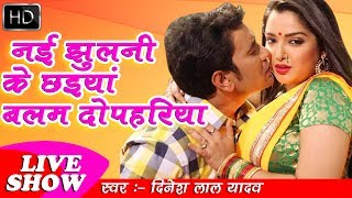 नयी झुलनी के छईया | Live Show | Dinesh Lal Yadav