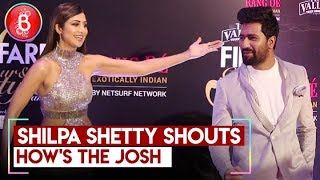 Shilpa Shetty SHOUTS 'How's The Josh?' Seeing Vicky Kaushal