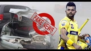 Suresh Raina quashes rumours of car accident, assures fans of his safety