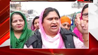 लुधियाना गैंगरेप के विरोध में स्त्री अकाली दल अमृतसर ने जलाया मुख्यमंत्री  अमरिंदर सिंह का पुतला
