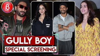 GULLY BOY Special Screening | Ranveer Singh , Alia Bhatt,Ananya Pandey