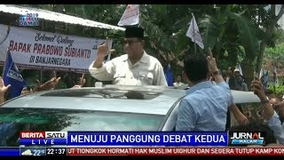 Jelang Debat Kedua, Prabowo Pede Menarik Perhatian Calon Pemilih