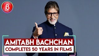 Abhishek Bachchan Shares an Emotional Post On Amitabh Bachchan's 50 Years In Bollywood